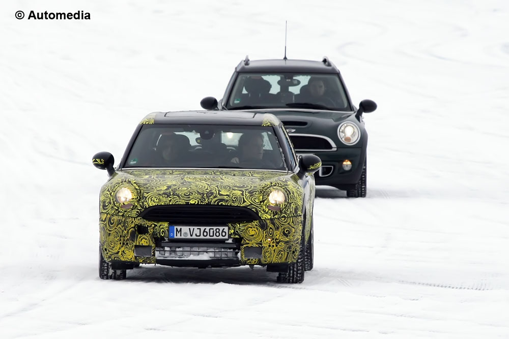 MINI Clubman 2015 - Foto spia 24-03-2014