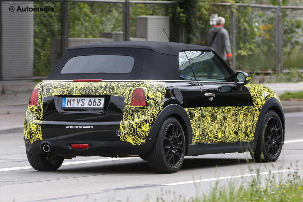 MINI Cooper Cabrio 2015 - Foto spia 08-09-2014