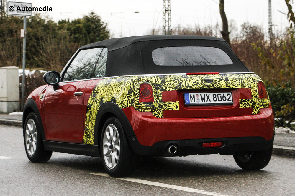 MINI Cooper Cabrio e Clubman 2016 - Foto spia 09-01-2015