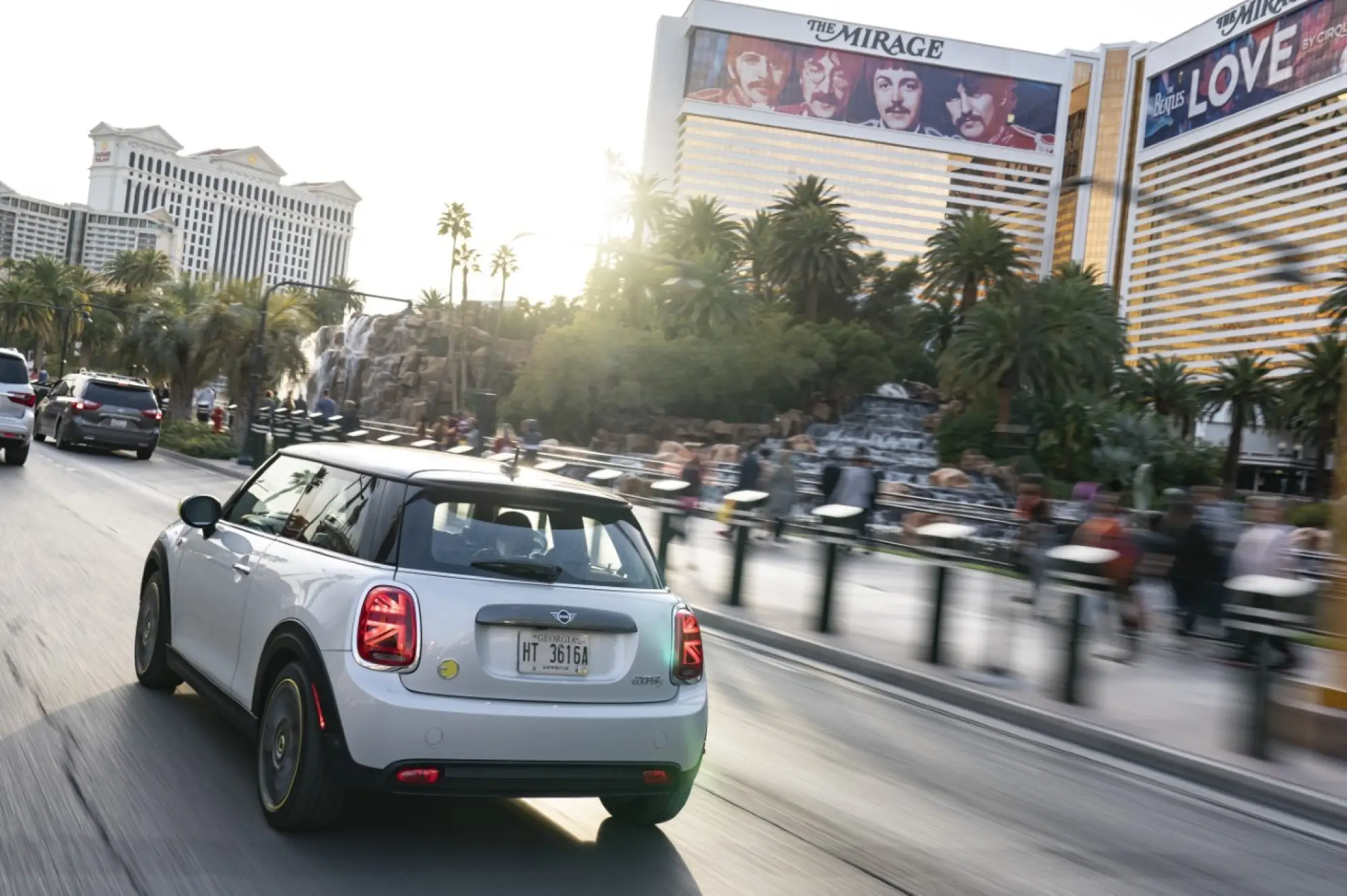 Mini Cooper elettrica - Sulle strade di Las Vegas - 22