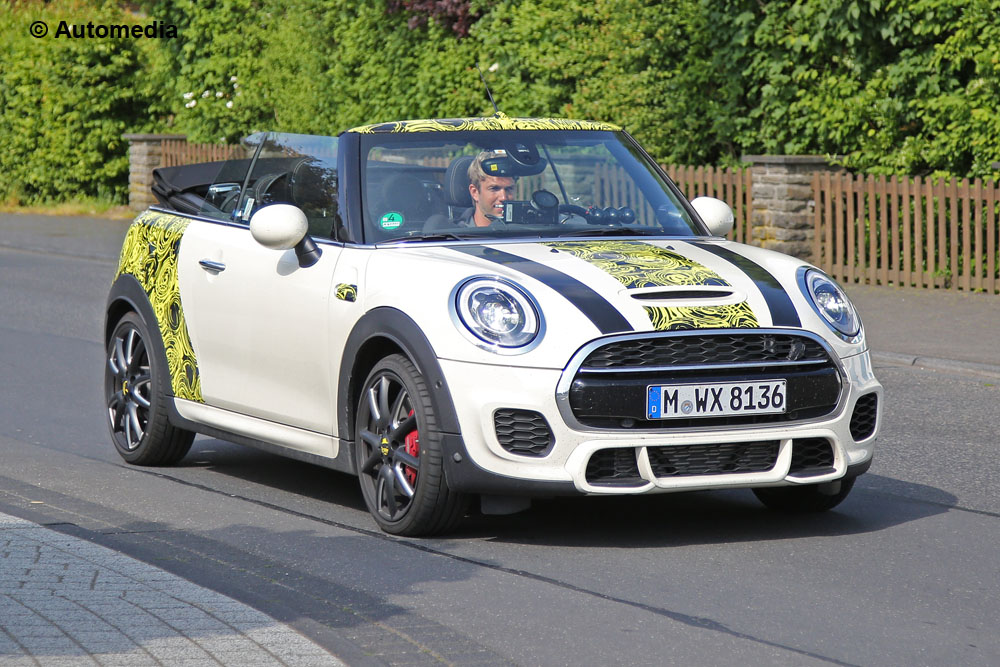 MINI Cooper S Cabrio - Foto spia 17-06-2015