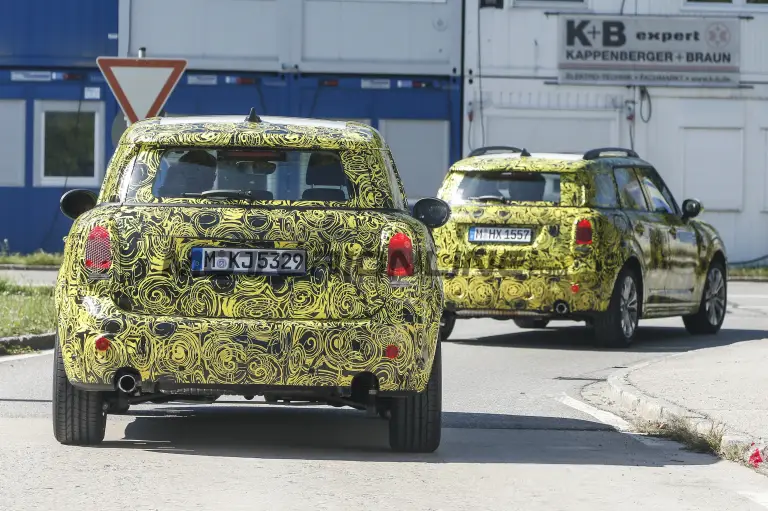 MINI Countryman MY 2017 - Foto spia 05-10-2015 - 9
