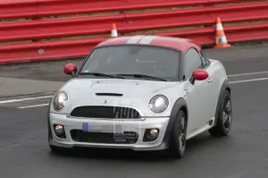 MINI Coupé JCW GP foto spia maggio 2012