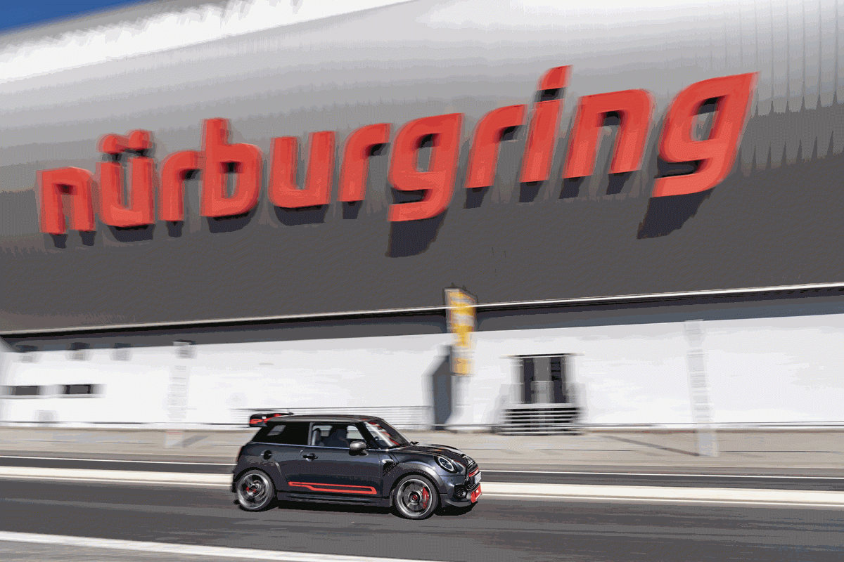 Mini John Cooper Works GP 2020 al Nurburgring