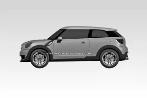 MINI Paceman concept bozzetti industriali - 2