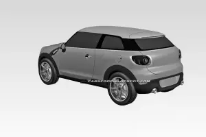 MINI Paceman concept bozzetti industriali - 3