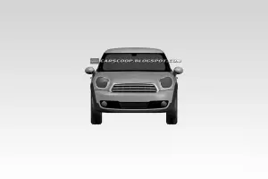 MINI Paceman concept bozzetti industriali