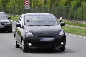 Mitsubishi Colt 2013 foto spia maggio 2012