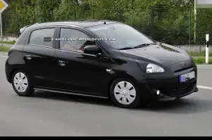 Mitsubishi Colt 2013 foto spia maggio 2012