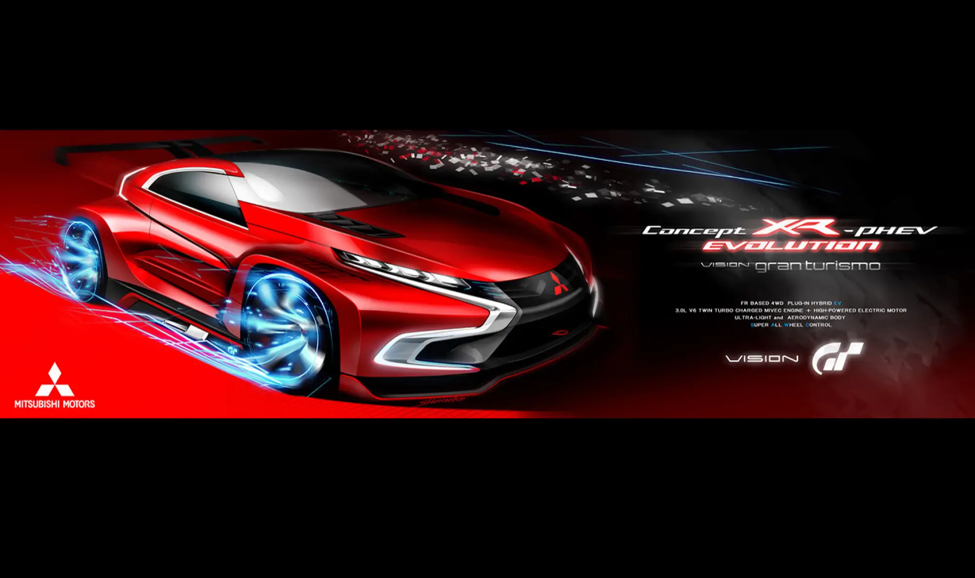 Mitsubishi Concept XR-PHEV Evolution Vision Gran Turismo concept - 16