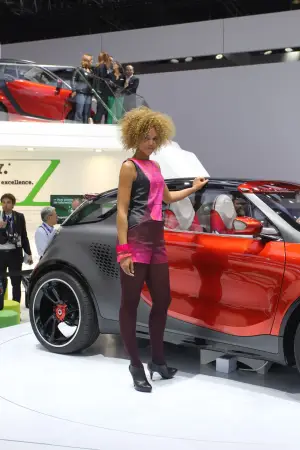 Modelle Stand - Salone di Parigi 2012
