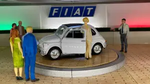 Modellino fabbrica Lingotto Fiat