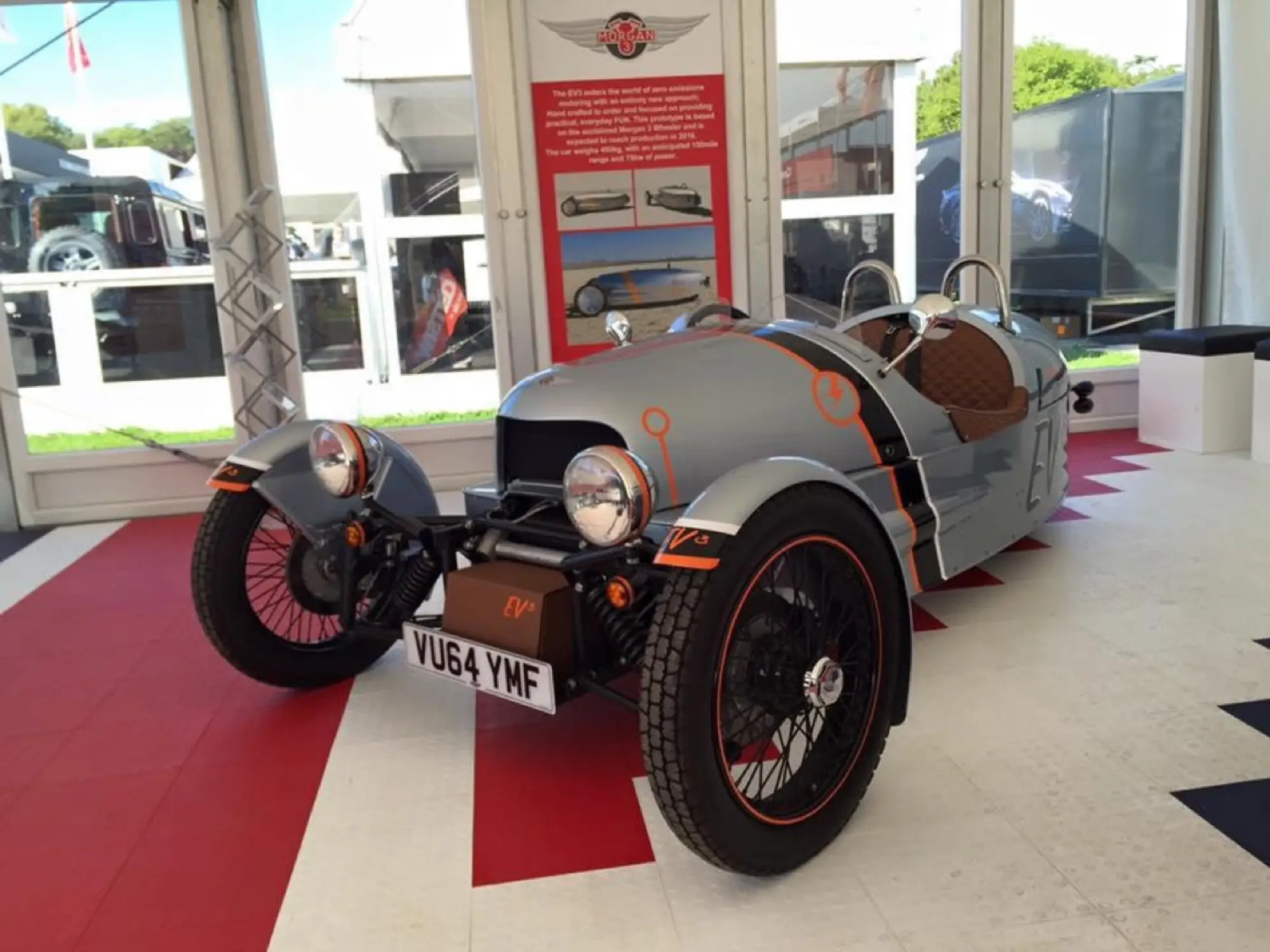 Morgan EV3 concept a Goodwood - Festival of Speed 2015 - 1
