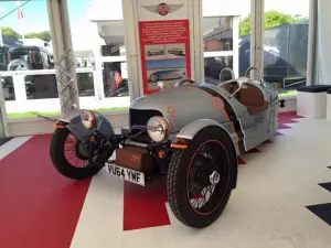 Morgan EV3 concept a Goodwood - Festival of Speed 2015