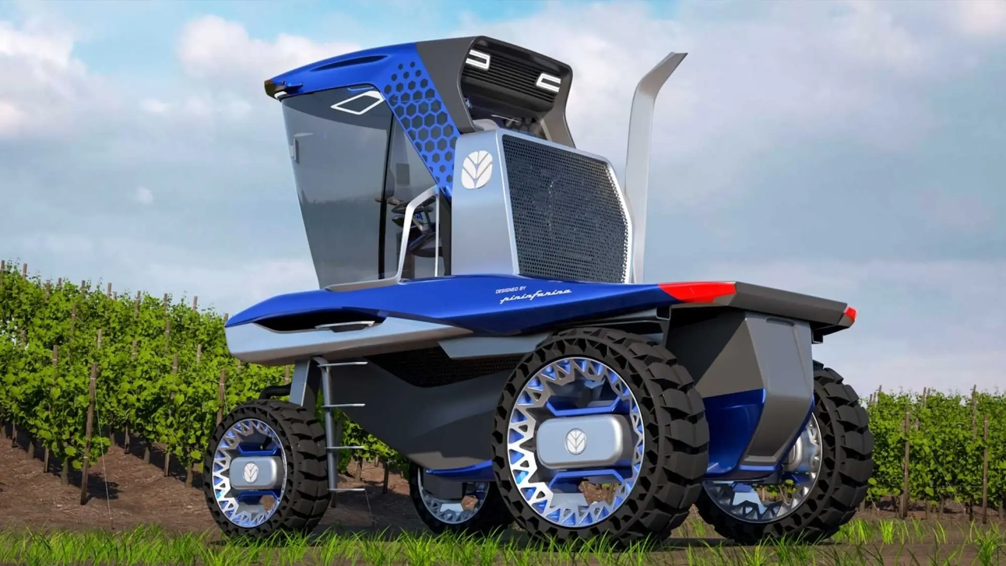 New Holland e Pininfarina concept trattore - Foto - 1