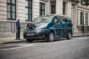 Nissan e-NV200 workspace