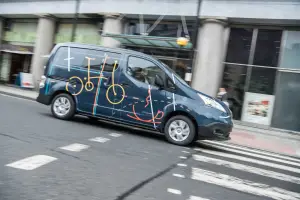 Nissan e-NV200 workspace