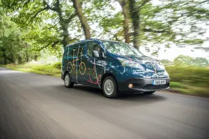 Nissan e-NV200 workspace