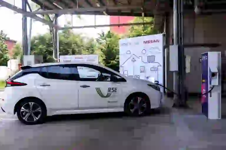 Nissan, Enel X e RSE - Sperimentazione Vehicle to Grid - 4