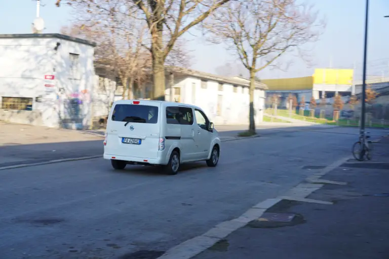 Nissan Evalia e-NV200 prova su strada 2016  - 102