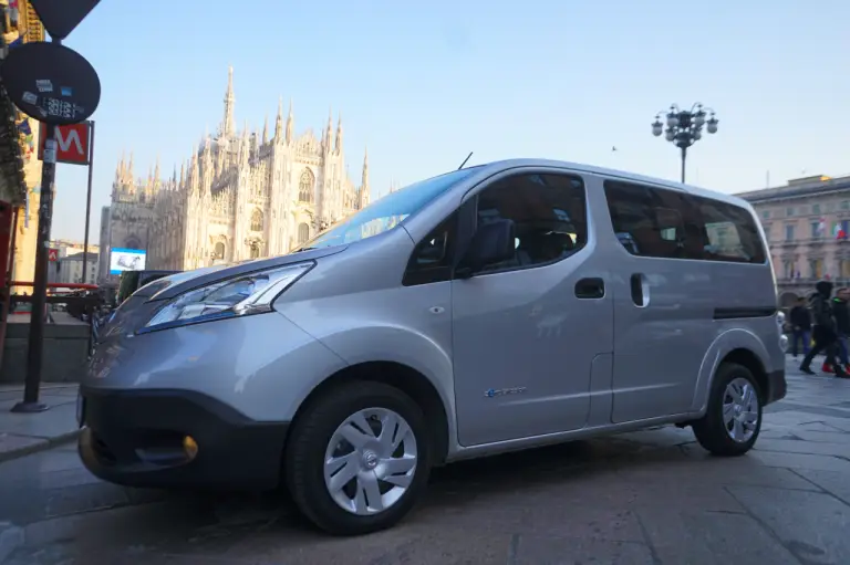 Nissan Evalia e-NV200 prova su strada 2016  - 114