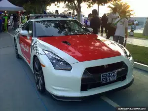 Nissan GT-R Abu Dhabi\'s Police