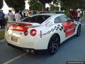 Nissan GT-R Abu Dhabi\'s Police