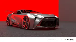 Nissan GT-R Hades rendering