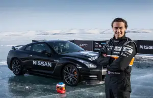 Nissan GT-R - Record sul ghiaccio - 2