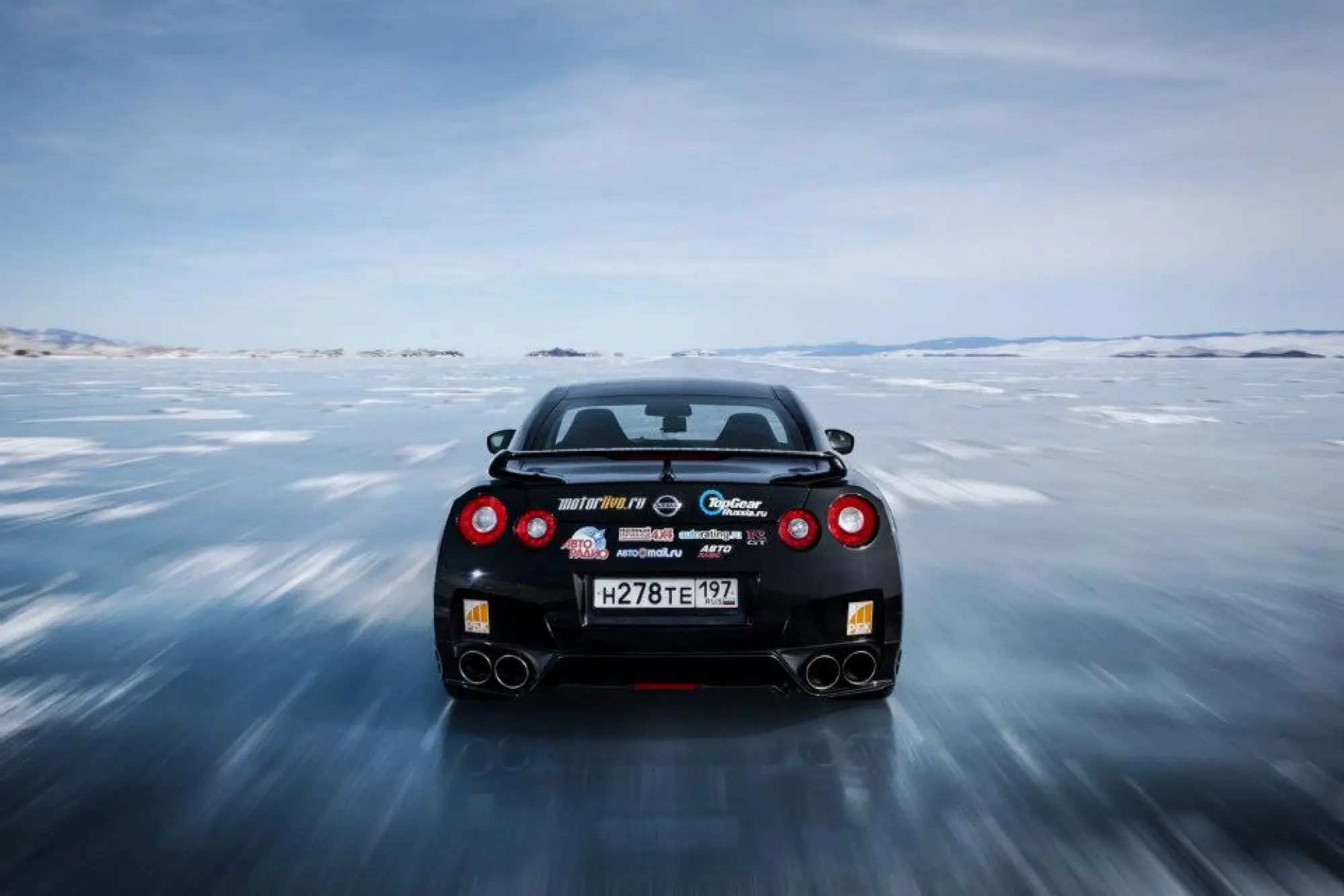 Nissan GT-R - Record sul ghiaccio - 3