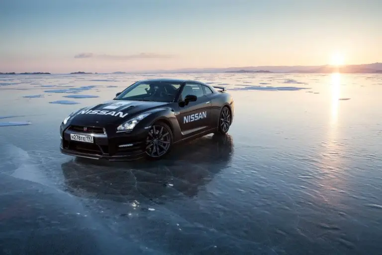 Nissan GT-R - Record sul ghiaccio - 7