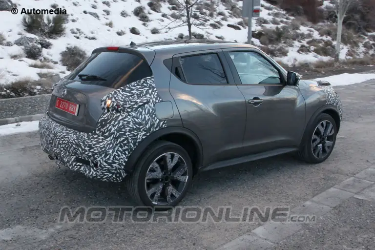 Nissan Juke MY 2015 - Foto spia 03-02-2014 - 5