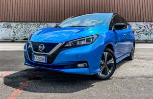 Nissan Leaf e  62 kWh - Prova su Strada