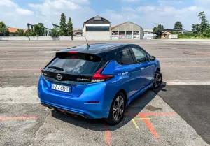 Nissan Leaf e  62 kWh - Prova su Strada