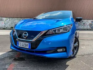 Nissan Leaf e  62 kWh - Prova su Strada