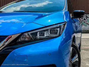 Nissan Leaf e  62 kWh - Prova su Strada
