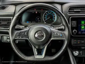 Nissan Leaf e  62 kWh - Prova su Strada