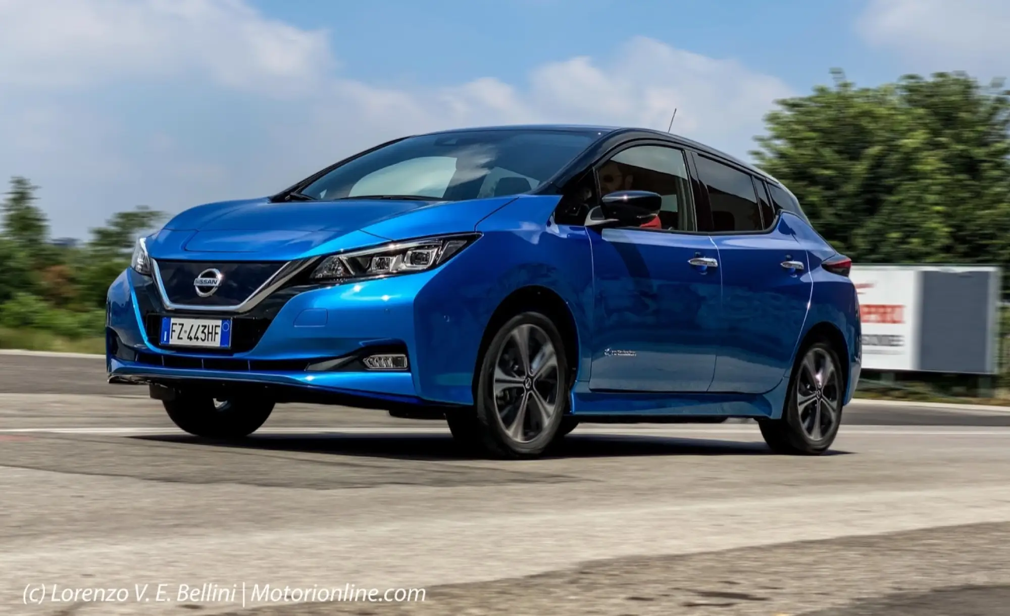 Nissan Leaf e  62 kWh - Prova su Strada - 40