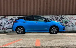 Nissan Leaf e  62 kWh - Prova su Strada