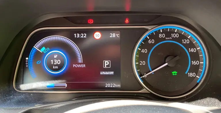 Nissan Leaf e  62 kWh - Prova su Strada - 44