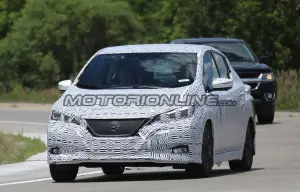 Nissan Leaf MY 2018 - Foto spia 23-06-2017