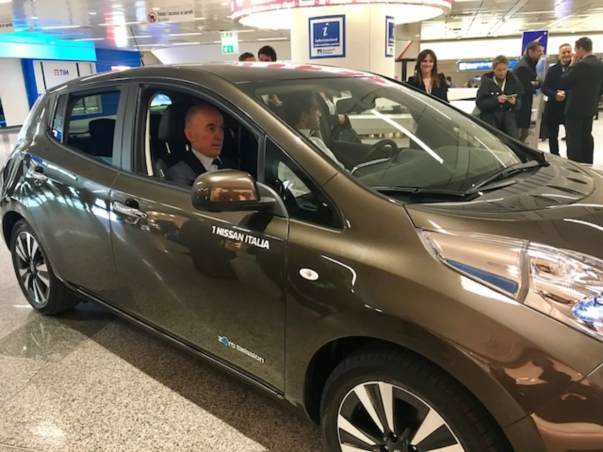 Nissan LEAF_ENEL a Fiumicino - 10