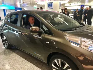 Nissan LEAF_ENEL a Fiumicino