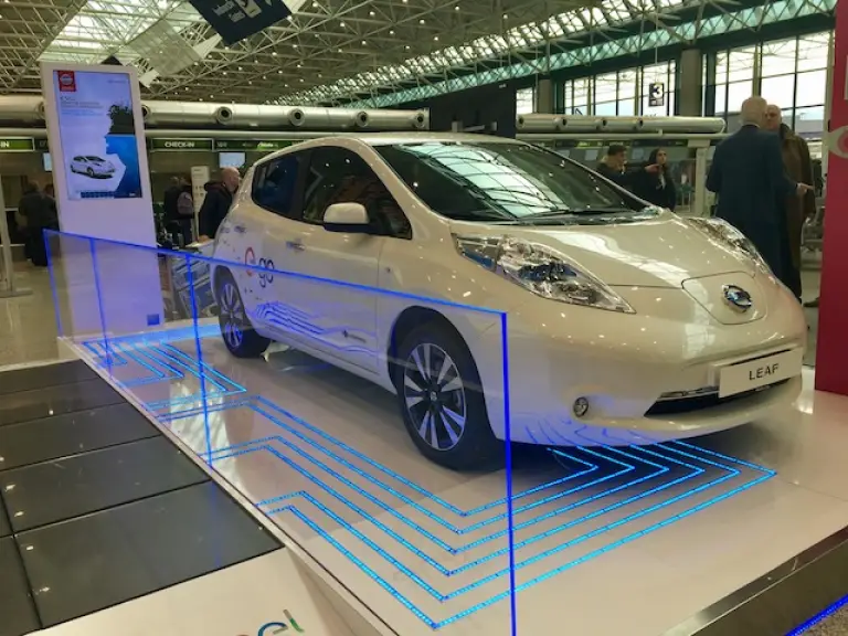 Nissan LEAF_ENEL a Fiumicino - 19