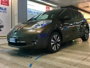 Nissan LEAF_ENEL a Fiumicino