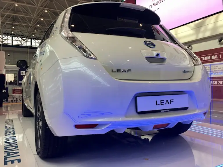 Nissan LEAF_ENEL a Fiumicino - 7