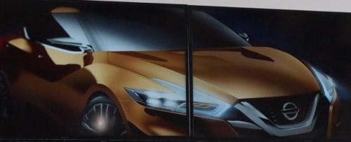 Nissan Maxima 2014 teaser