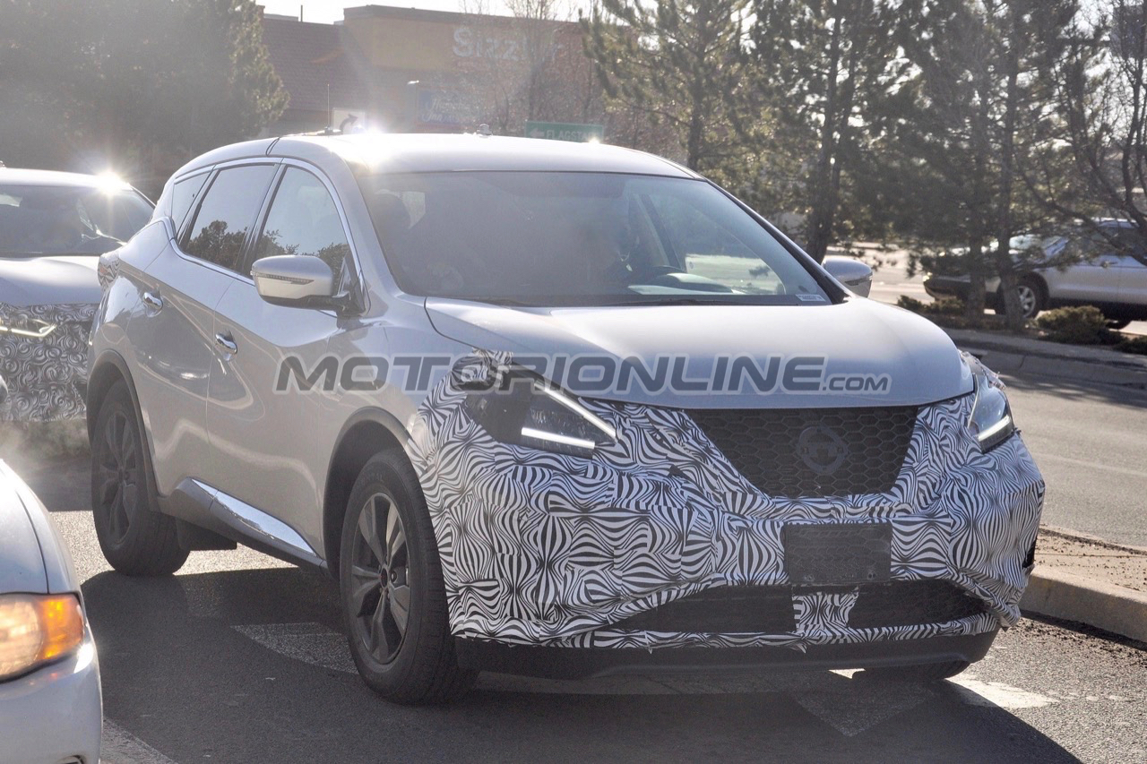 Nissan Murano 2019 - Foto spia 19-03-2018