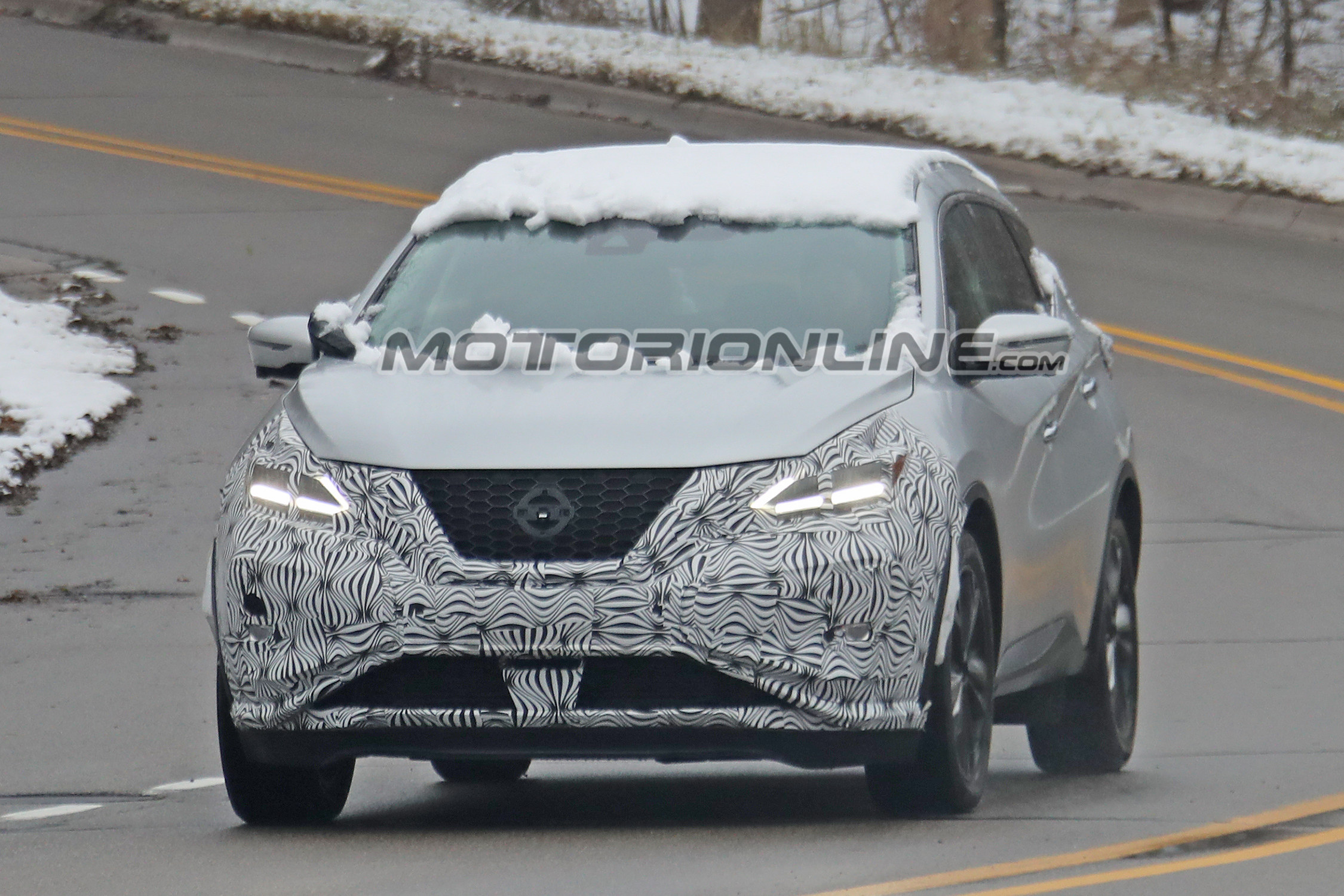 Nissan Murano MY 2019 foto spia 22 novembre 2018