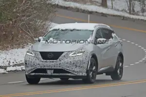 Nissan Murano MY 2019 foto spia 22 novembre 2018 - 3